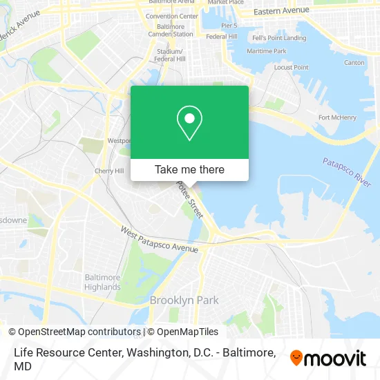 Mapa de Life Resource Center