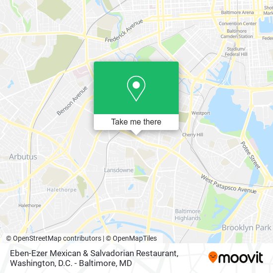 Eben-Ezer Mexican & Salvadorian Restaurant map