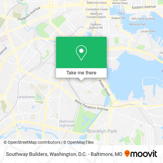 Southway Builders map