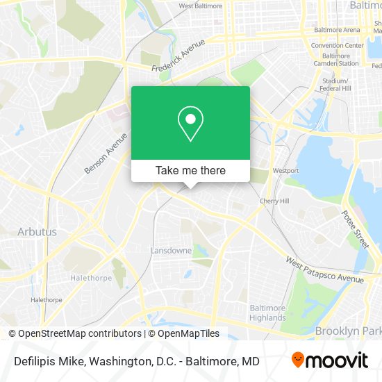 Defilipis Mike map