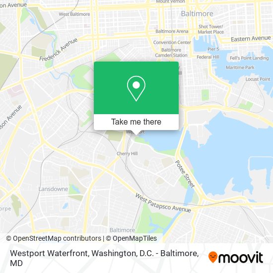 Mapa de Westport Waterfront