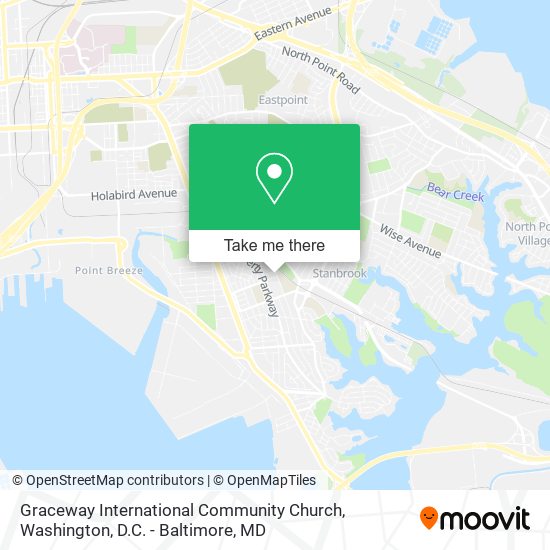 Graceway International Community Church map