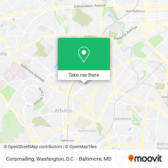 Corpmailing map