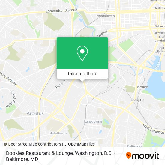 Mapa de Dookies Restaurant & Lounge