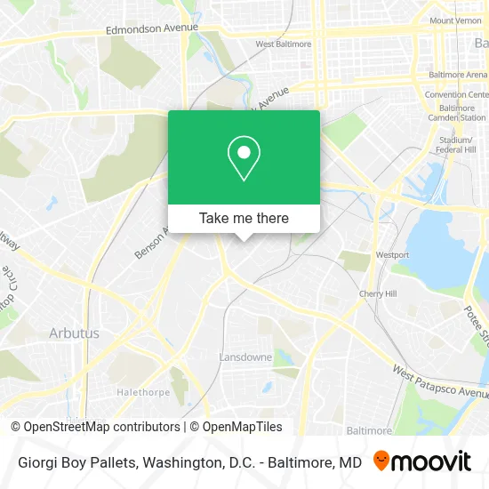 Giorgi Boy Pallets map