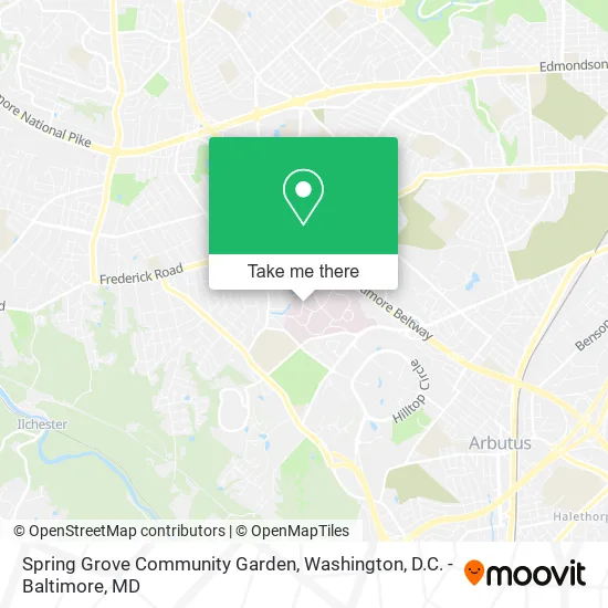 Mapa de Spring Grove Community Garden