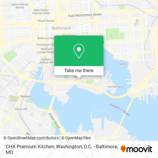 Mapa de CHX Premium Kitchen