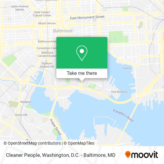 Cleaner People map