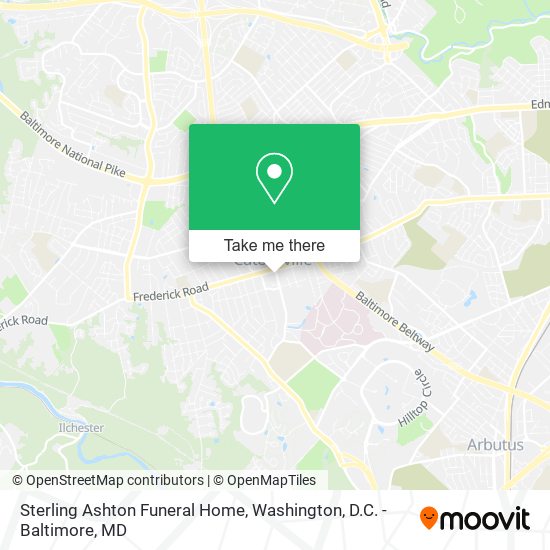 Mapa de Sterling Ashton Funeral Home