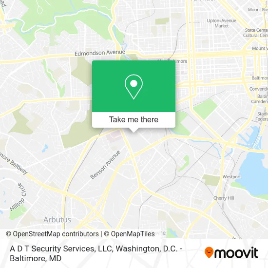 A D T Security Services, LLC map