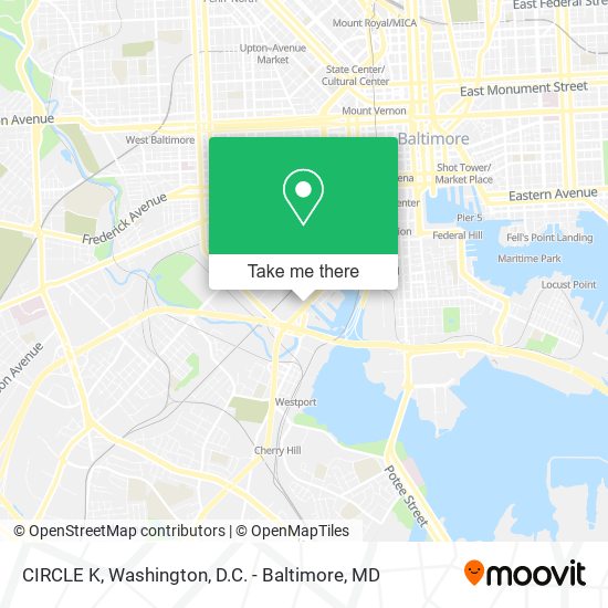 CIRCLE K map