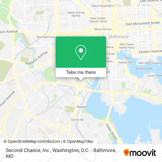 Mapa de Second Chance, Inc.