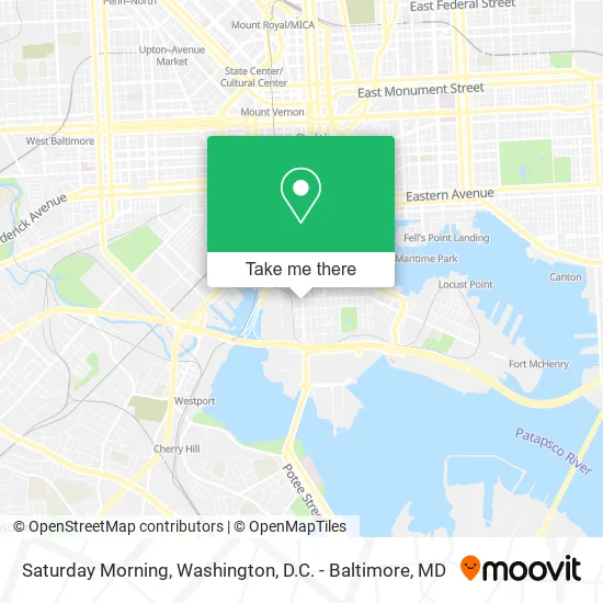 Saturday Morning map