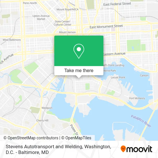 Stevens Autotransport and Welding map