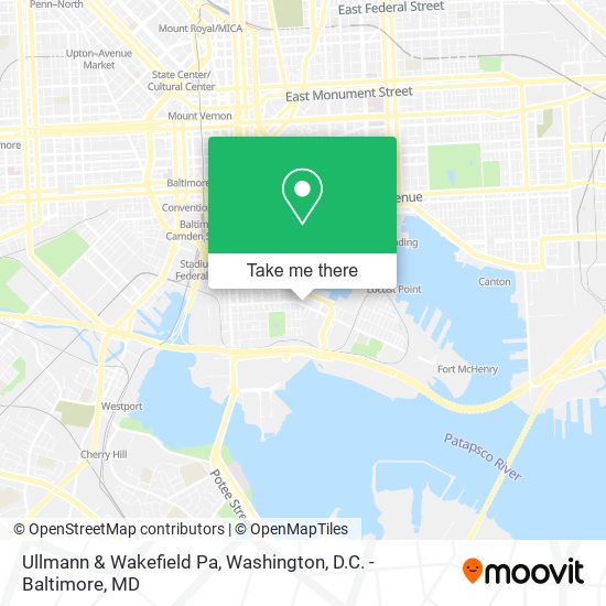 Ullmann & Wakefield Pa map