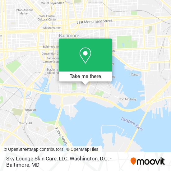 Sky Lounge Skin Care, LLC map