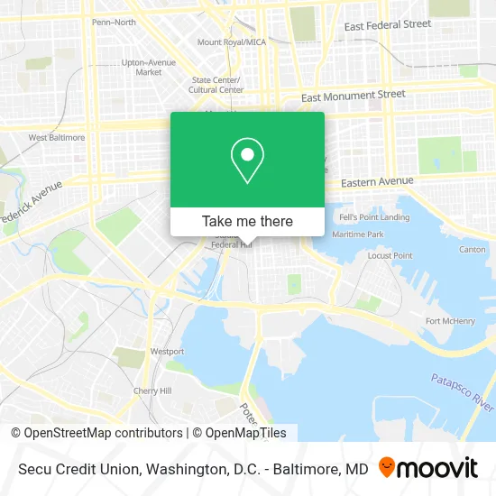 Secu Credit Union map