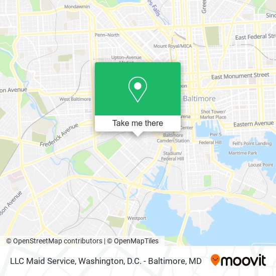 LLC Maid Service map