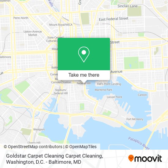 Goldstar Carpet Cleaning Carpet Cleaning map