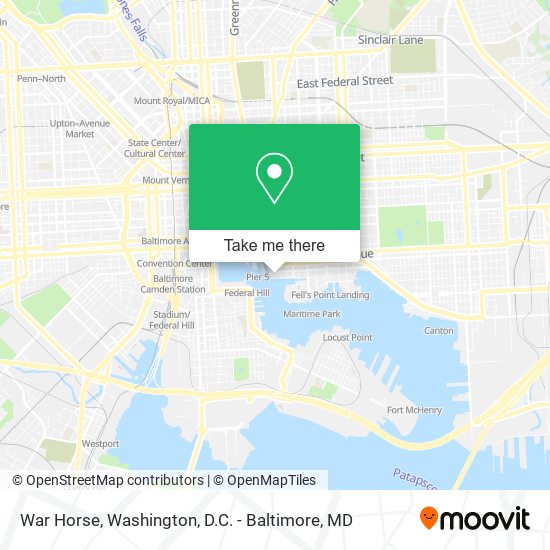 War Horse map