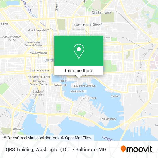 QRS Training map