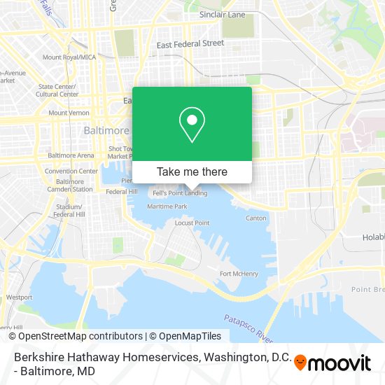 Berkshire Hathaway Homeservices map