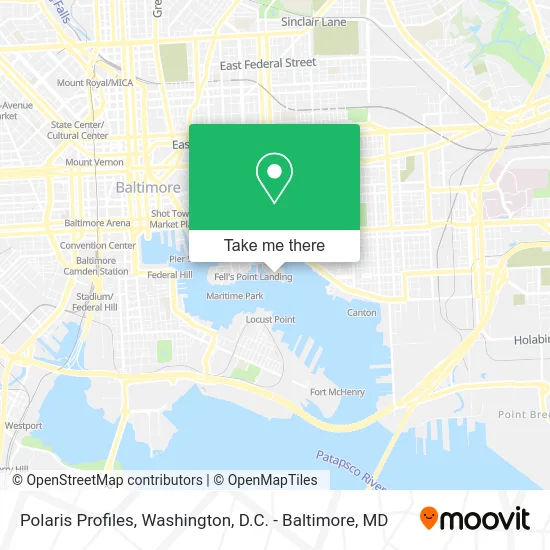 Polaris Profiles map