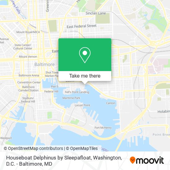 Houseboat Delphinus by Sleepafloat map