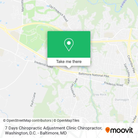 Mapa de 7 Days Chiropractic Adjustment Clinic Chiropractor