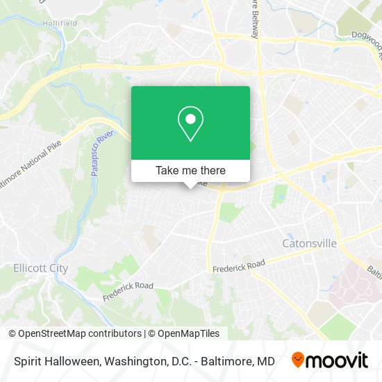 Spirit Halloween map