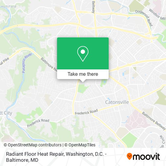 Mapa de Radiant Floor Heat Repair