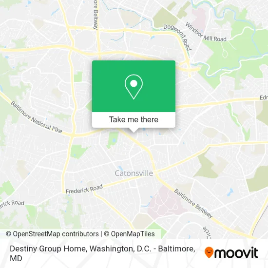 Destiny Group Home map