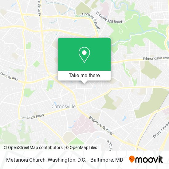 Metanoia Church map
