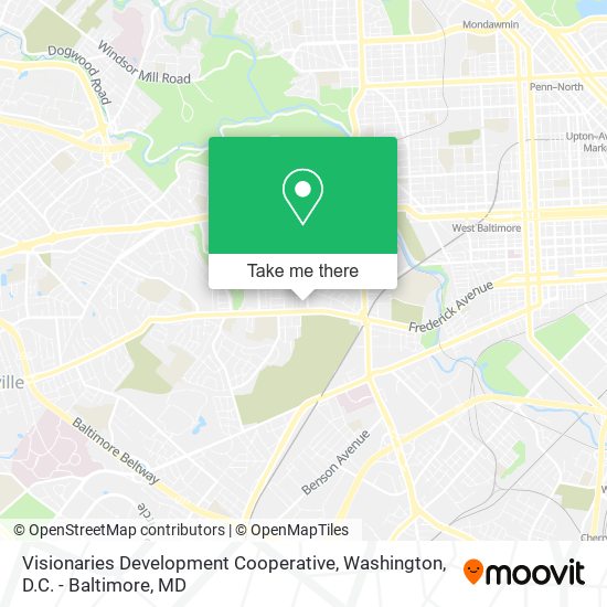 Visionaries Development Cooperative map