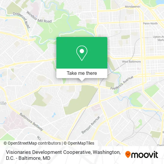 Visionaries Development Cooperative map