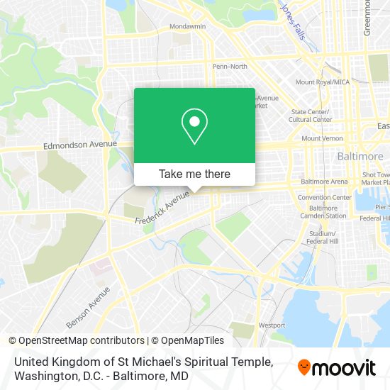 United Kingdom of St Michael's Spiritual Temple map