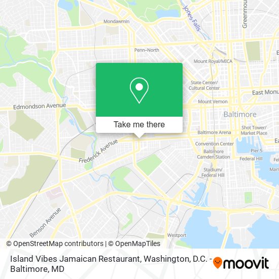 Island Vibes Jamaican Restaurant map