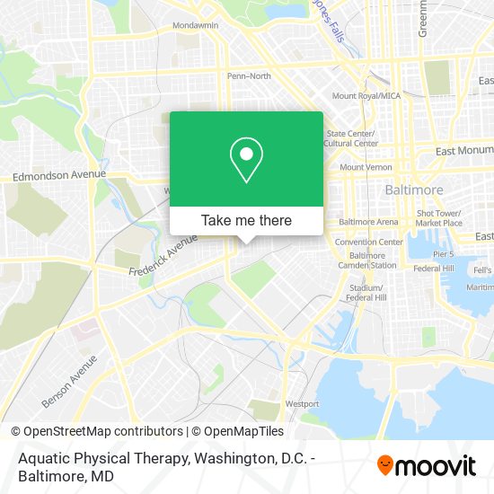 Aquatic Physical Therapy map