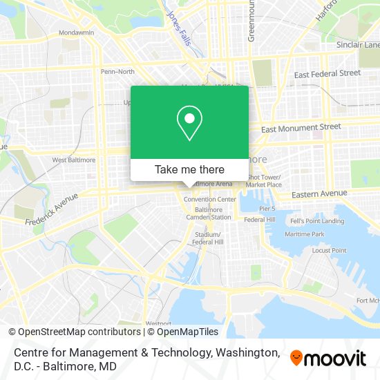 Centre for Management & Technology map