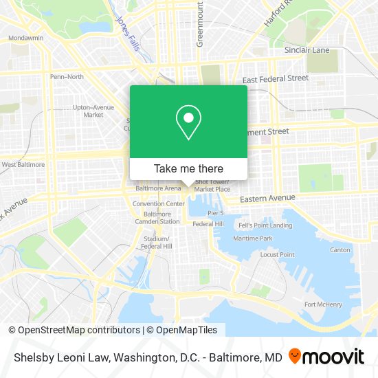 Shelsby Leoni Law map