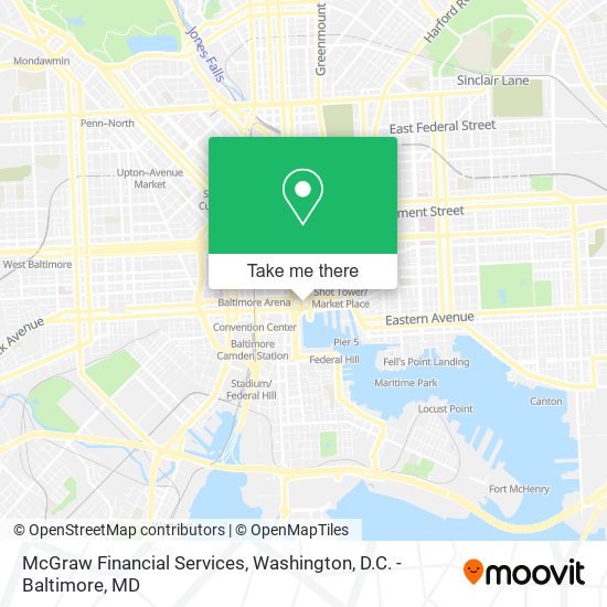 McGraw Financial Services map