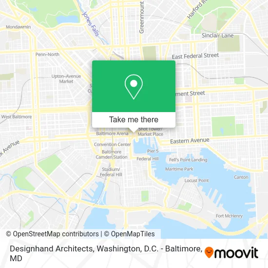 Designhand Architects map