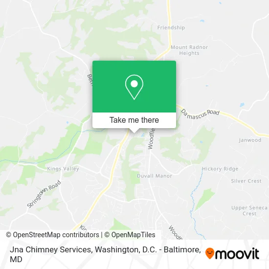 Jna Chimney Services map