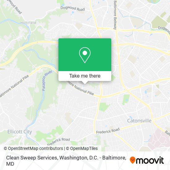 Mapa de Clean Sweep Services