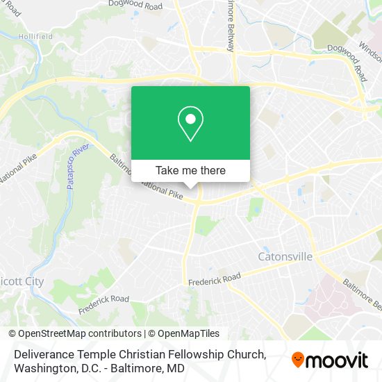 Deliverance Temple Christian Fellowship Church map