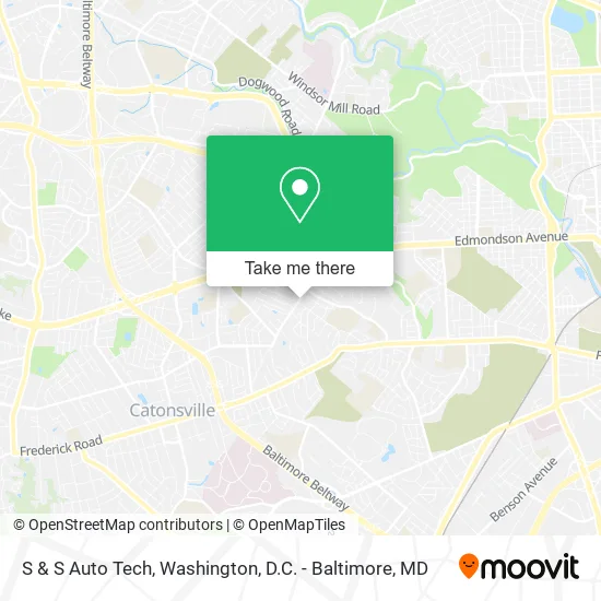 S & S Auto Tech map