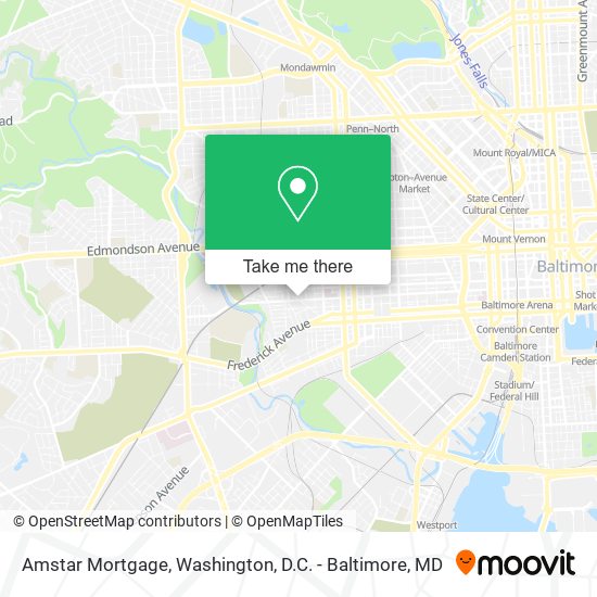Amstar Mortgage map