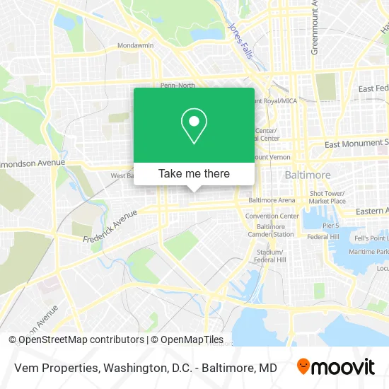 Mapa de Vem Properties
