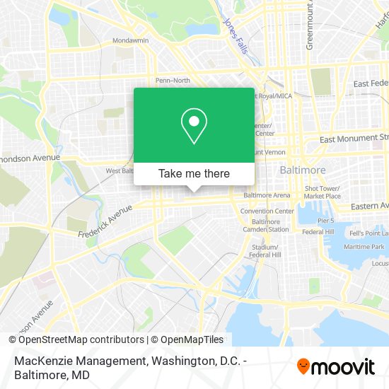 MacKenzie Management map