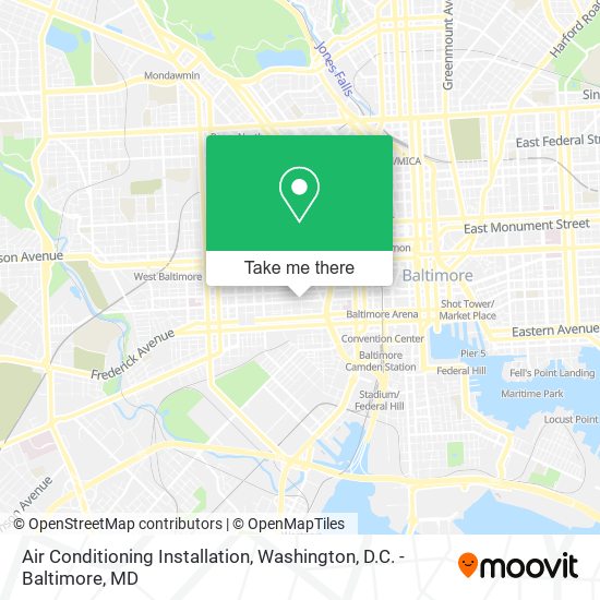Mapa de Air Conditioning Installation